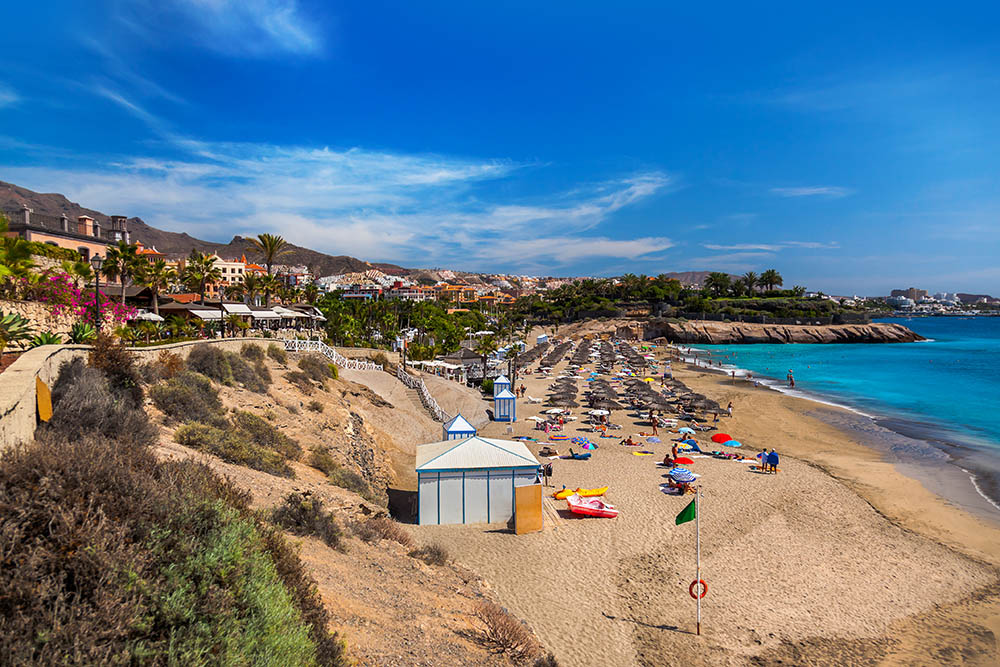 Playa del Duque, Costa Adeje, Tenerife - a photo on Flickriver