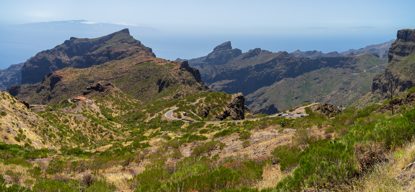 Vistas desde el Mirador De Cherfe, Masca, Tenerife